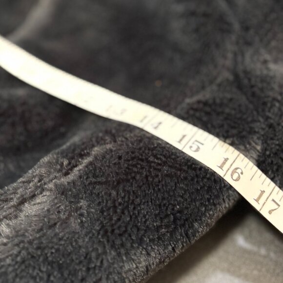 Jou Jou Girls Black Faux Fur Hooded Jacket Size Small (8) - Picture 8 of 10